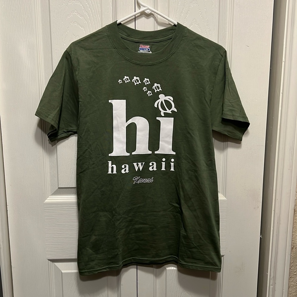 New Women's Olive Green Hawaii Shirt Size Small